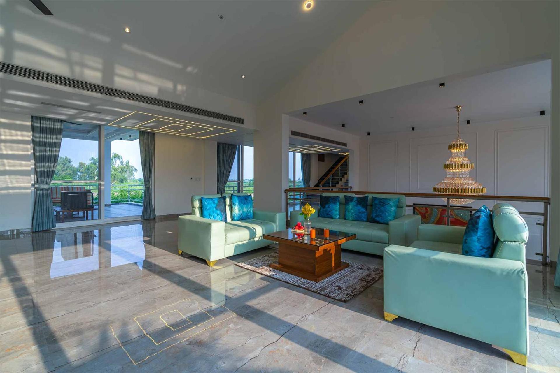 Stayvista At Serenity Farms With Pool, Lawn, Bonfire & Bbq Sohna Εξωτερικό φωτογραφία