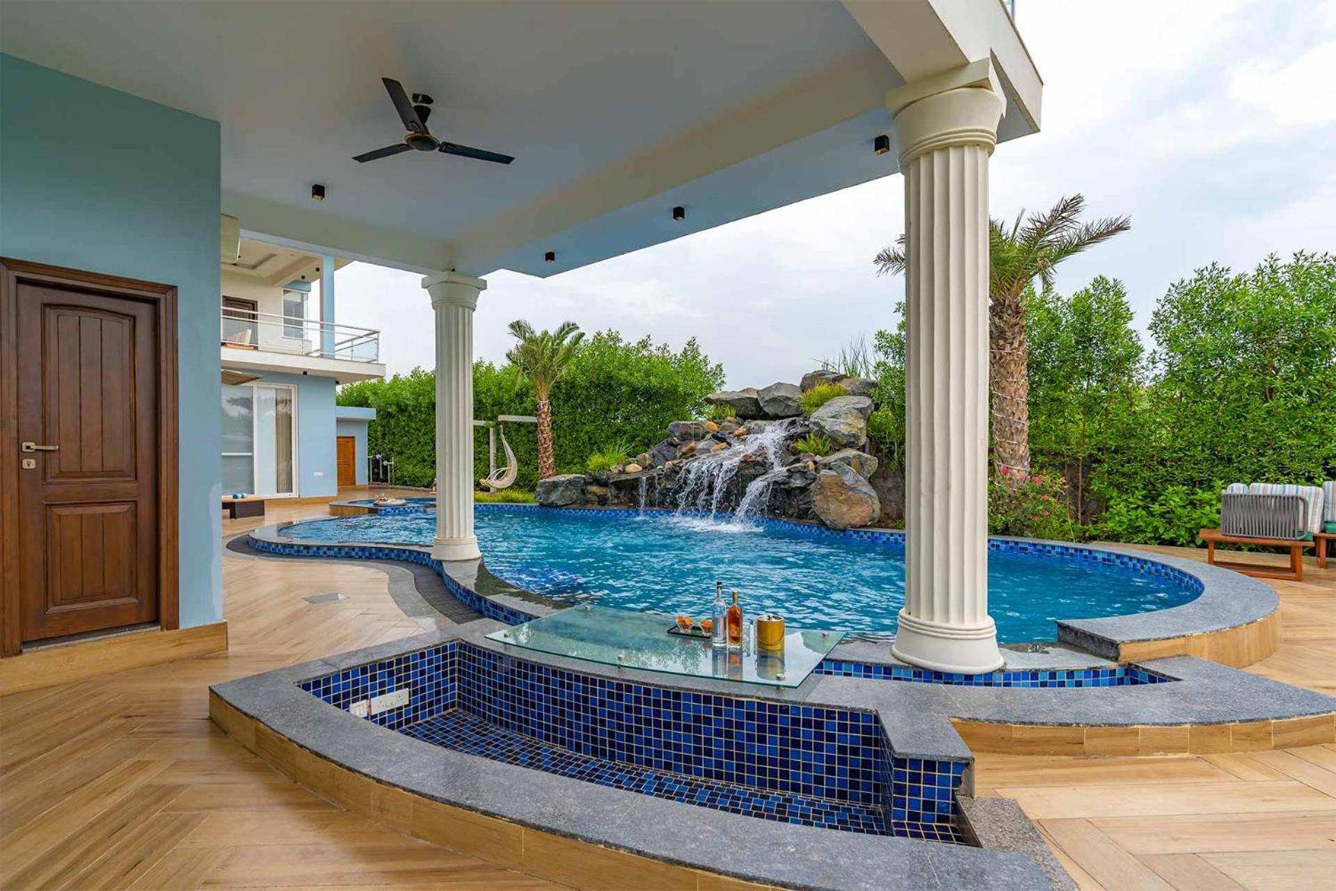 Stayvista At Serenity Farms With Pool, Lawn, Bonfire & Bbq Sohna Εξωτερικό φωτογραφία